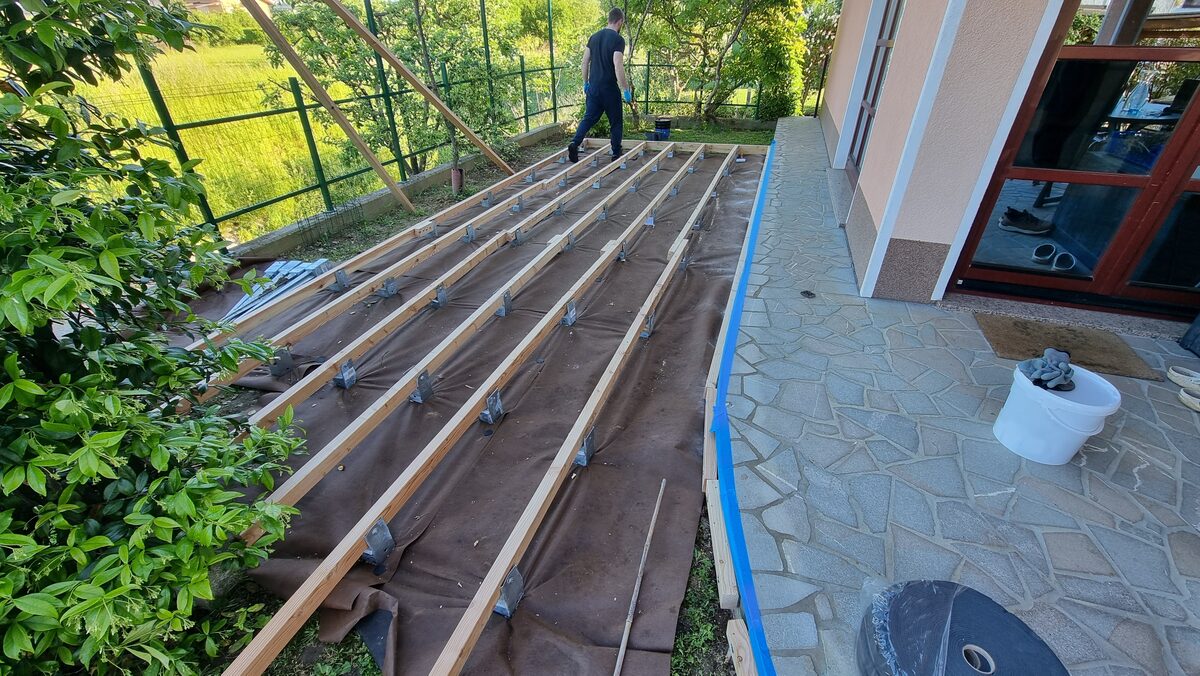 Zavita terasa sibirski macesen